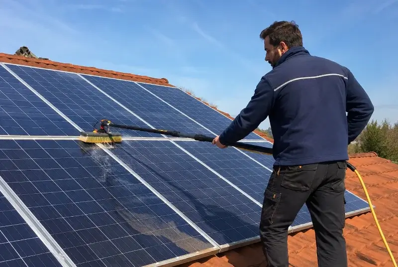 Nettoyage et entretien de panneaux solaires à Bostens